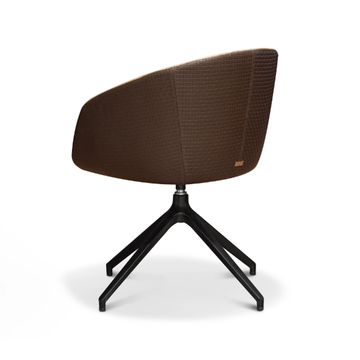 SEOUL - Upholstered trestle-based chair by formitalia luxury group - view 3